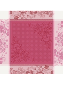 Tischwäsche Géraniums rose