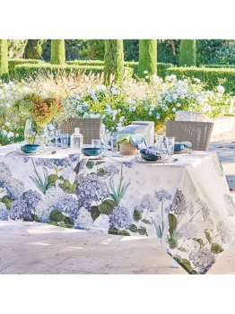 Tischwäsche Jardin De Bretagne bleu